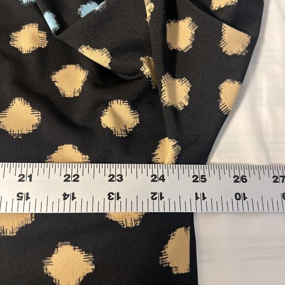 Chico's Womens Boho Artsy Blouse Size XL Stretch Cold Shoulder Multi Color - Picture 10 of 11